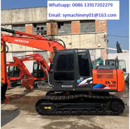 2023 Hitachi Zaxis 120 excavator side view