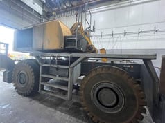 2012 Liebherr LH 80 material handler side view