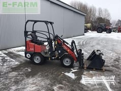 2024 Schäffer 1622 mini excavator, side view