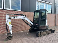 2012 Bobcat E26 mini excavator, side profile view