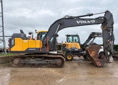 2023 Volvo EC160E NL crawler excavator, side view 2023 Volvo EC160E NL crawler excavator, side view