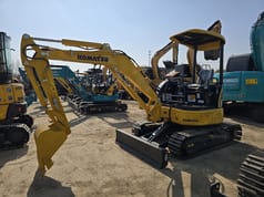 2024 Komatsu PC30 mini excavator, side view