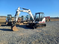 2004 Bobcat 337G mini excavator, side view