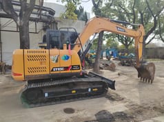 2020 Sany SY95C Pro crawler excavator, side view