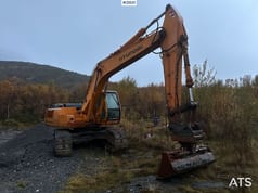1997 Hyundai R210LC-3H crawler excavator, side view