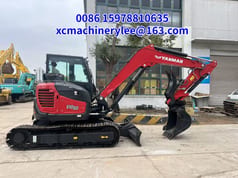 2024 Yanmar ViO80 crawler excavator side view