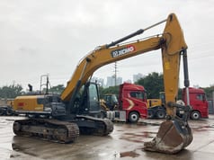 2022 XCMG XE245DK crawler excavator, side view