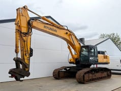 2008 Hyundai R500LC-7A crawler excavator, side view