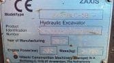 2012 Hitachi ZAXIS 350LC-5B manufacturer identification plate