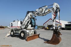 2012 Liebherr A914 wheel excavator, side view