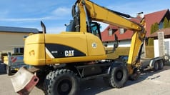 2014 Caterpillar M313D Wheel Excavator
