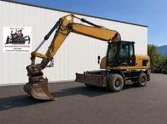 2014 Caterpillar M318D Wheel Excavator