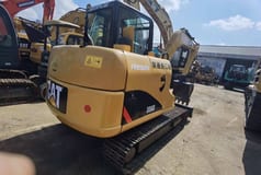 2016 Caterpillar 306E2 crawler excavator rear view