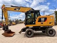2017 Caterpillar M318F Wheel Excavator 2017 Caterpillar M318F Wheel Excavator