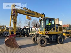 2017 Komatsu PW160-10 Wheel Excavator 2017 Komatsu PW160-10 Wheel Excavator