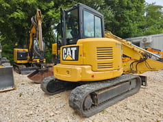 2018 Caterpillar 305.5E2 mini excavator rear view