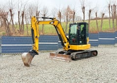 2019 Caterpillar 305.5E mini excavator, side view 2019 Caterpillar 305.5E mini excavator, side view