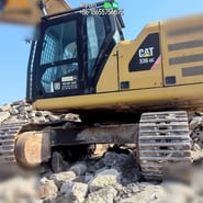 2019 Caterpillar 336GC crawler excavator side view