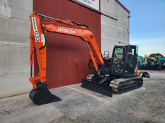2019 Hitachi ZX85USB-6 Mini Excavator
