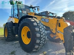 2019 JCB TM320S telescopic wheel loader, front three-quarter view