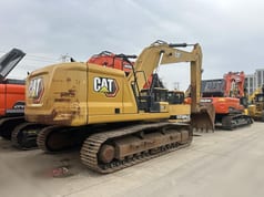 2024 Caterpillar 330 crawler excavator side view