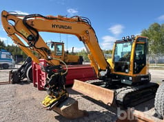 2020 Hyundai R80CR-9A Crawler Excavator