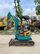 2020 Kubota U17 mini excavator, side view 2020 Kubota U17 mini excavator, side view