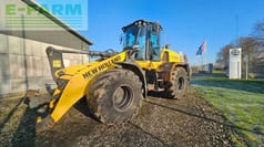 2020 New Holland W170D Long Reach wheel loader, front three-quarter view