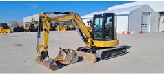 2021 Caterpillar 305E2 crawler excavator, side view