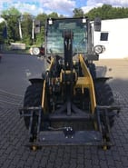 2021 New Holland W50C mini excavator, front view