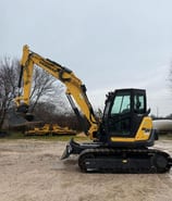2021 Yanmar SV100-2PB crawler excavator, side profile view 2021 Yanmar SV100-2PB crawler excavator, side profile view