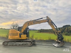 2022 Caterpillar 315 crawler excavator, side profile view 2022 Caterpillar 315 crawler excavator, side profile view