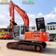 2022 Hitachi Zaxis 240 crawler excavator, side view