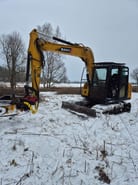 2022 Sany SY75C crawler excavator side view