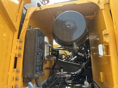 2022 Volvo EC250D crawler excavator engine compartment view