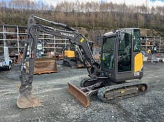 2022 Volvo EC35D Mini Excavator 2022 Volvo EC35D Mini Excavator