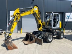 2022 Wacker Neuson EW100 Wheel Excavator 2022 Wacker Neuson EW100 Wheel Excavator