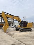 2023 Caterpillar 330GC crawler excavator, side profile view 2023 Caterpillar 330GC crawler excavator, side profile view