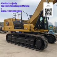 2023 Caterpillar 336GC crawler excavator, side view