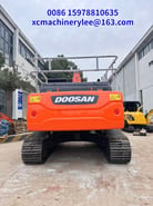 2023 Doosan DX300 crawler excavator rear view
