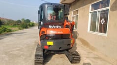 2023 Kubota U35-5 mini excavator rear view
