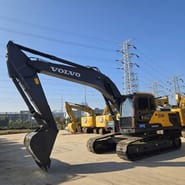 2023 Volvo EC240 crawler excavator, side view 2023 Volvo EC240 crawler excavator, side view