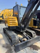 2023 Volvo EC60 crawler excavator, front three-quarter view