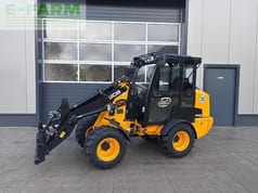 2024 JCB 403PLUS wheel loader, side view 2024 JCB 403PLUS wheel loader, side view