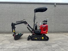 2024 Rhinoceros XN10-9 mini excavator, side view 2024 Rhinoceros XN10-9 mini excavator, side view