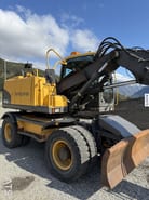 2009 Volvo EW140C wheel excavator, side view