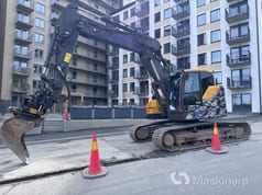 2019 Volvo ECR235EL crawler excavator side view