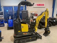 2023 New Holland E15X mini excavator, side view
