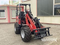 2024 Schäffer 3650 mini excavator, front three-quarter view