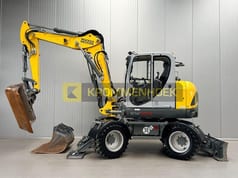 2021 Wacker Neuson EW100 wheel excavator side view 2021 Wacker Neuson EW100 wheel excavator side view